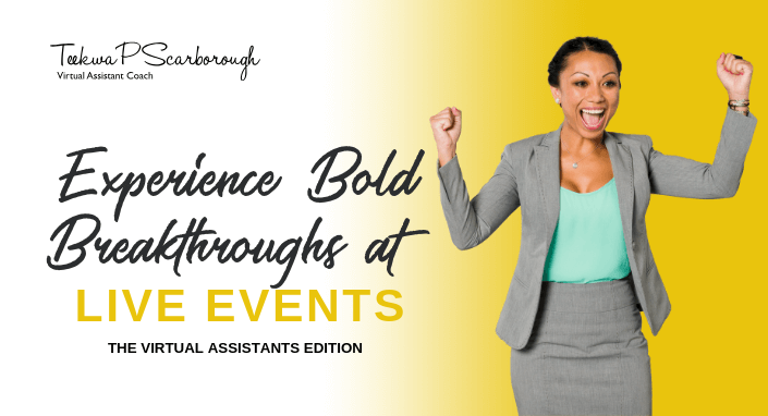 Experience Bold Breakthroughs at Live Events